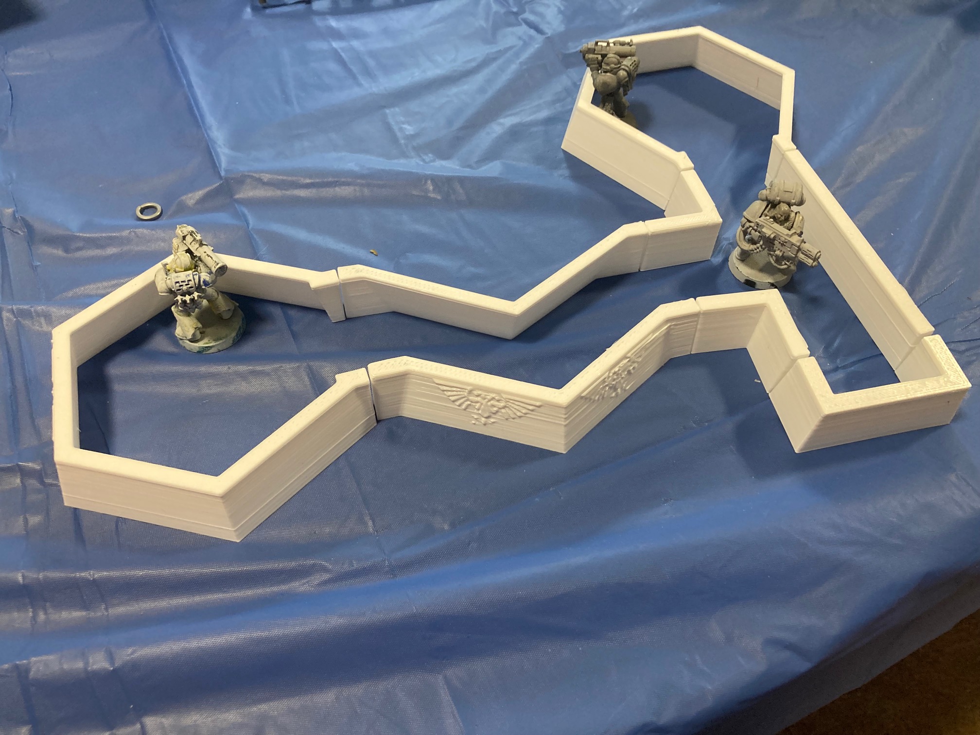 Fast-Print Sci-fi Wargame Terrain: Modular Bunker Complex by ...