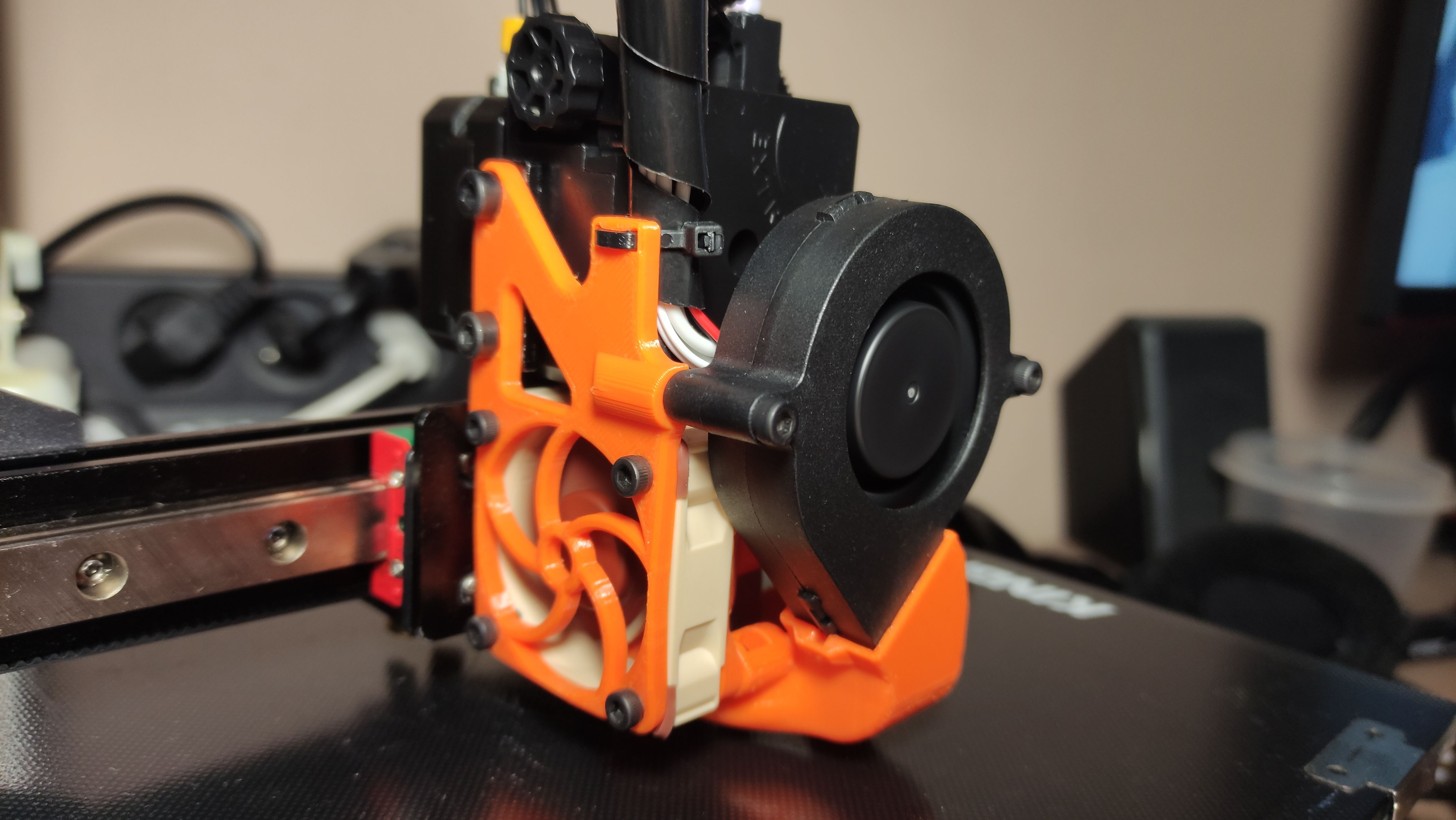 KP3S PRO Titan Extruder mod