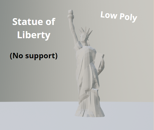 Statue of Liberty (Low-Poly)