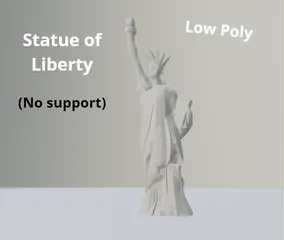 Statue of Liberty (Low-Poly)