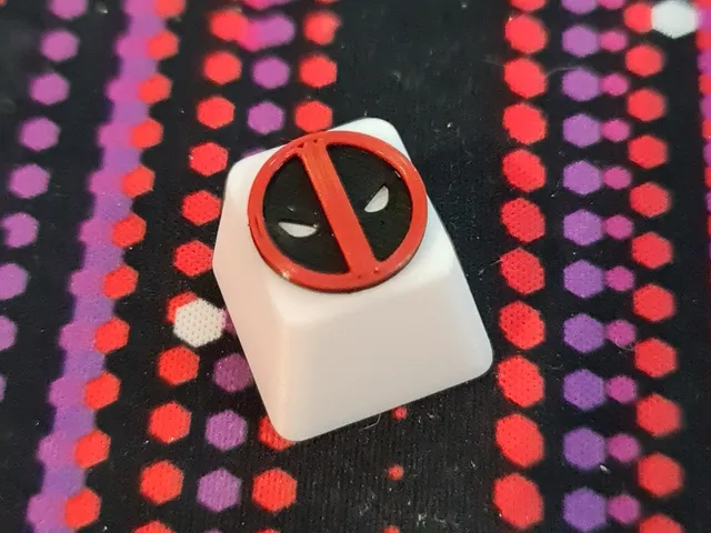 Deadpool Keycap