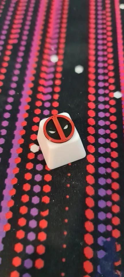 Deadpool Keycap by 3DLada | Download free STL model | Printables.com