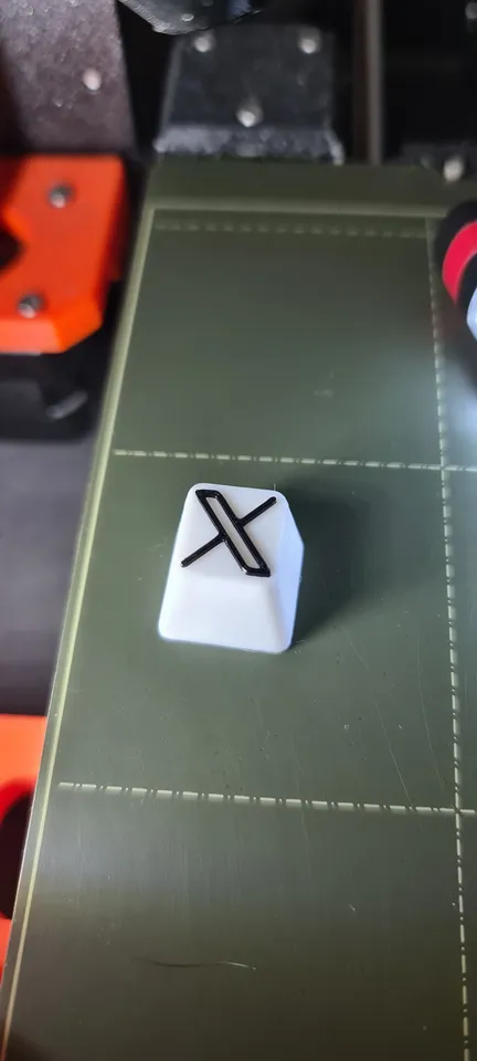 Twitter X Keycap by 3DLada | Download free STL model | Printables.com