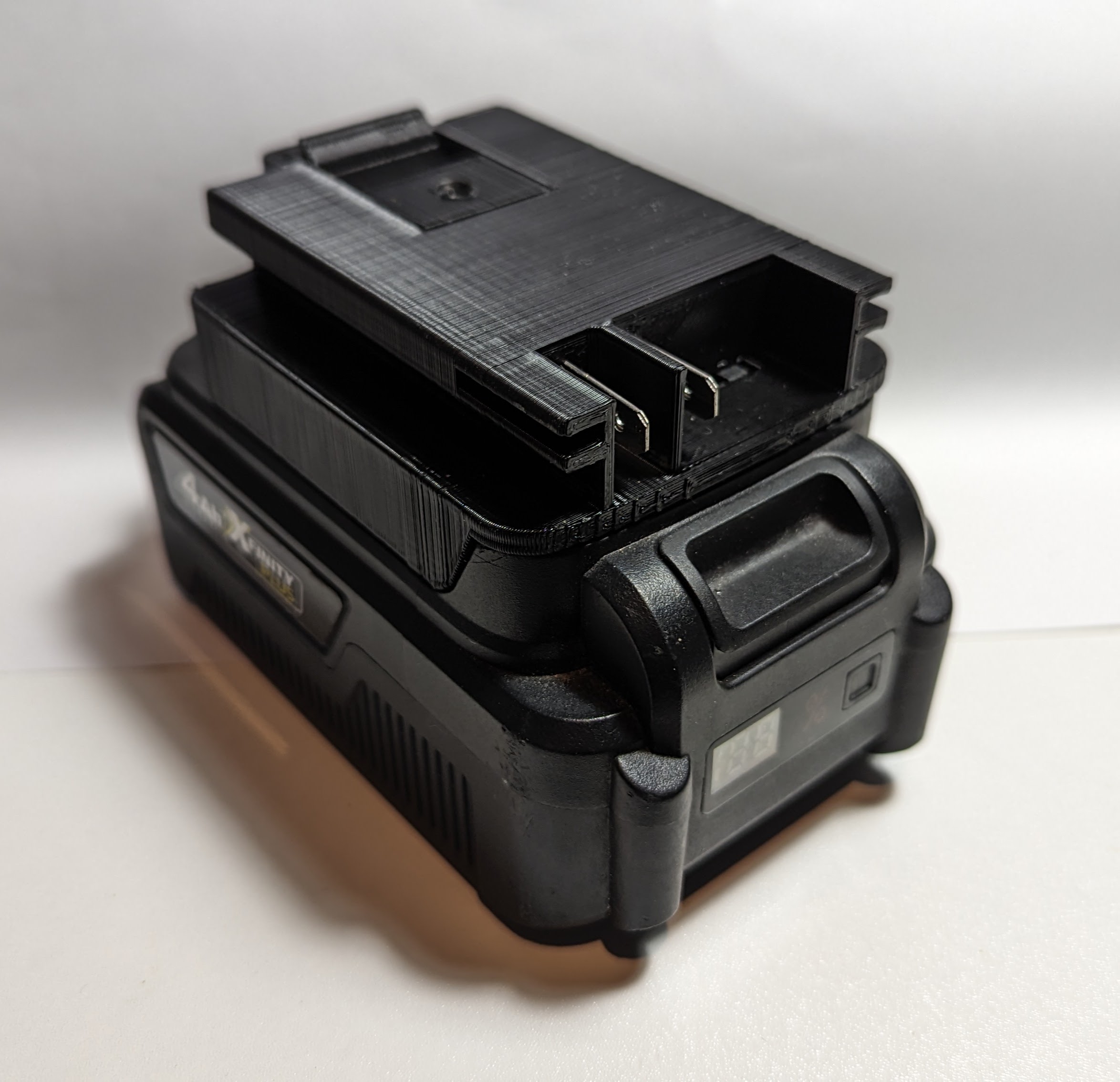 Black & Decker Tool (NiCD A1718) Xfinity (Aldi) battery adapter by