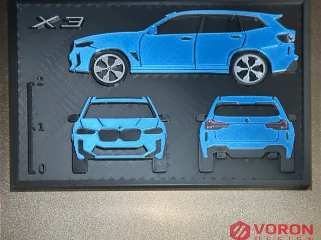 X3 Blueprint in multiple part
