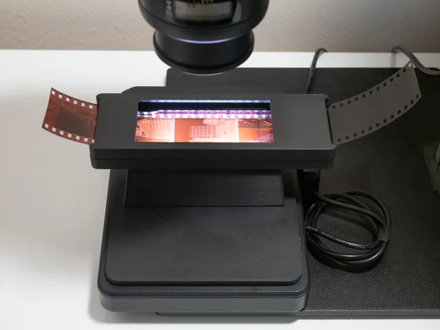35mm Film Carrier for Full Border DSLR Scanning + Riser Kit for CS-LITE Light Source