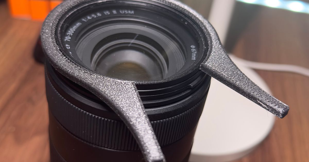DSLR filter wrench by Ákos Download free STL model