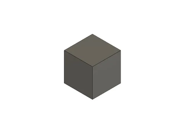 Cube - basic geometric shape