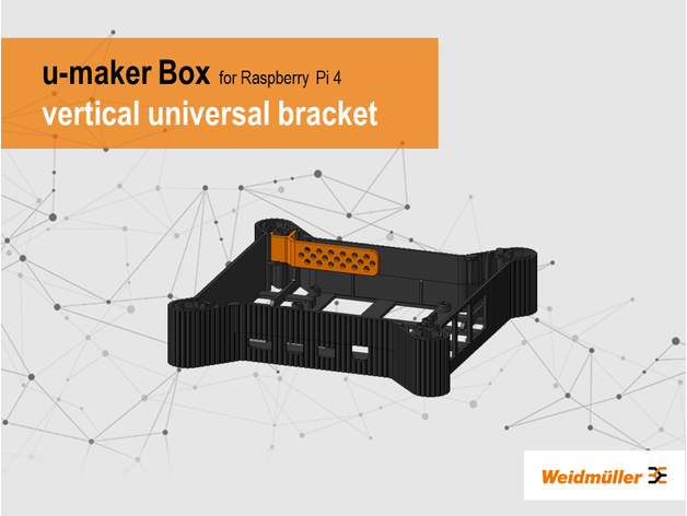 u-maker-Box vertical universal bracket