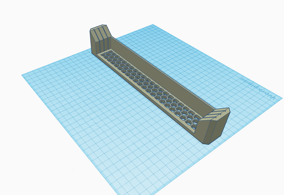 Bambu Labs Plate holder with backing to mount with 2 sided tape. by KSB
