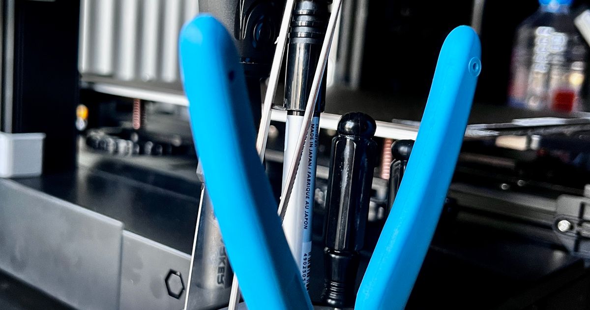 Left Angle Tool Holder For Creality Ender 3 S1 Pro by 3DPrinto