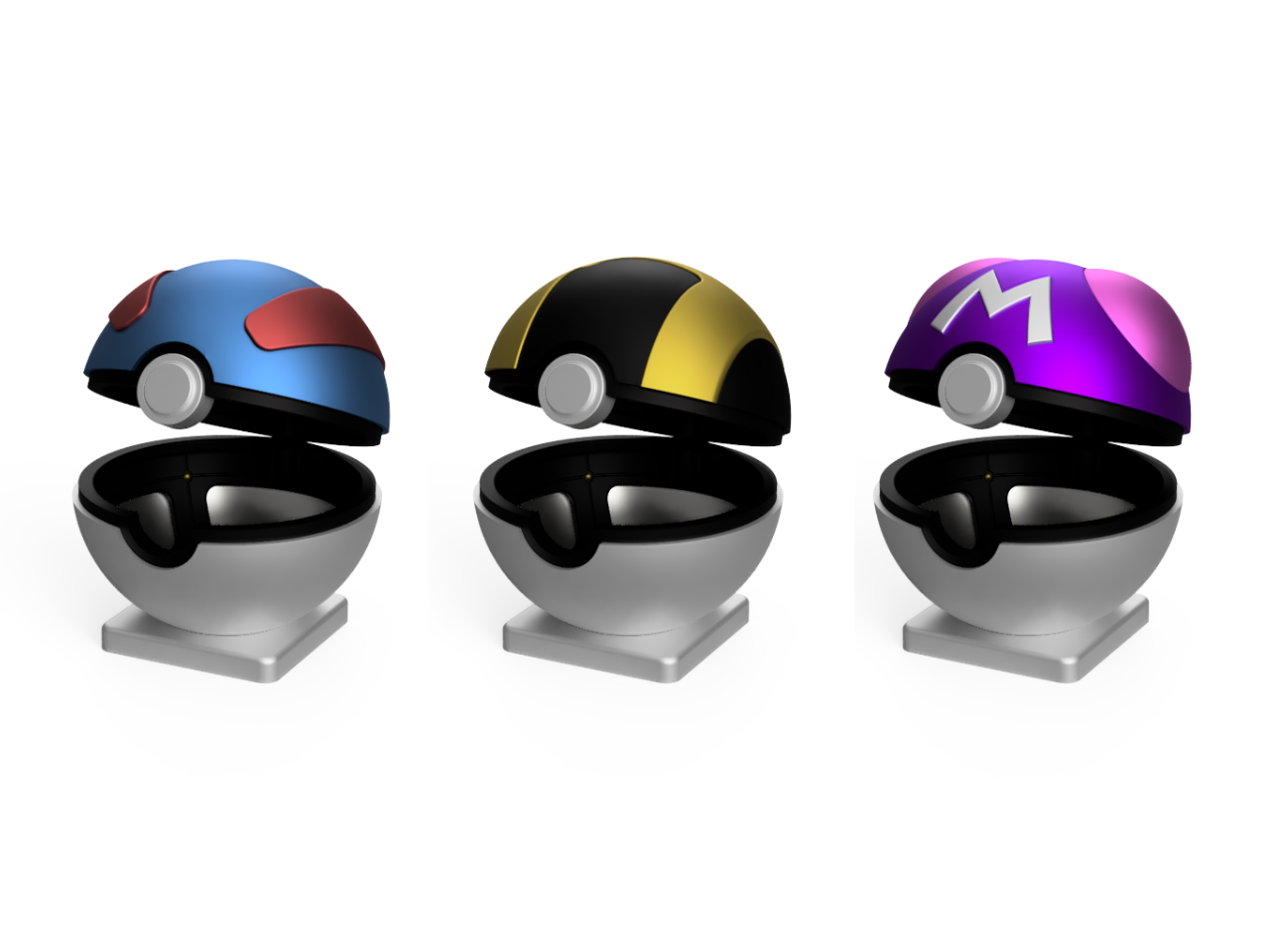 The Other First Gen Balls - Pokeball