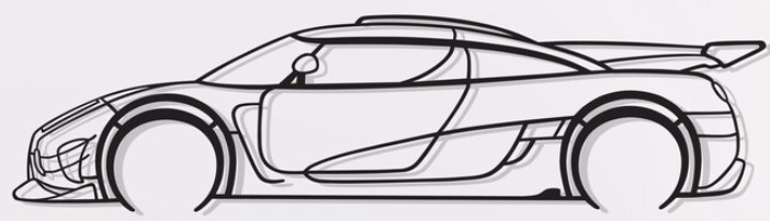 Koenigsegg Agera Shilouette