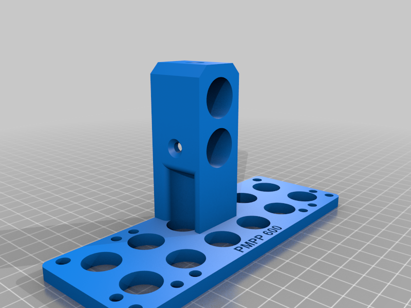 Miniatura 2 do modelo 3D GE Poor Mans Pixel Pole (600) v2 Mount