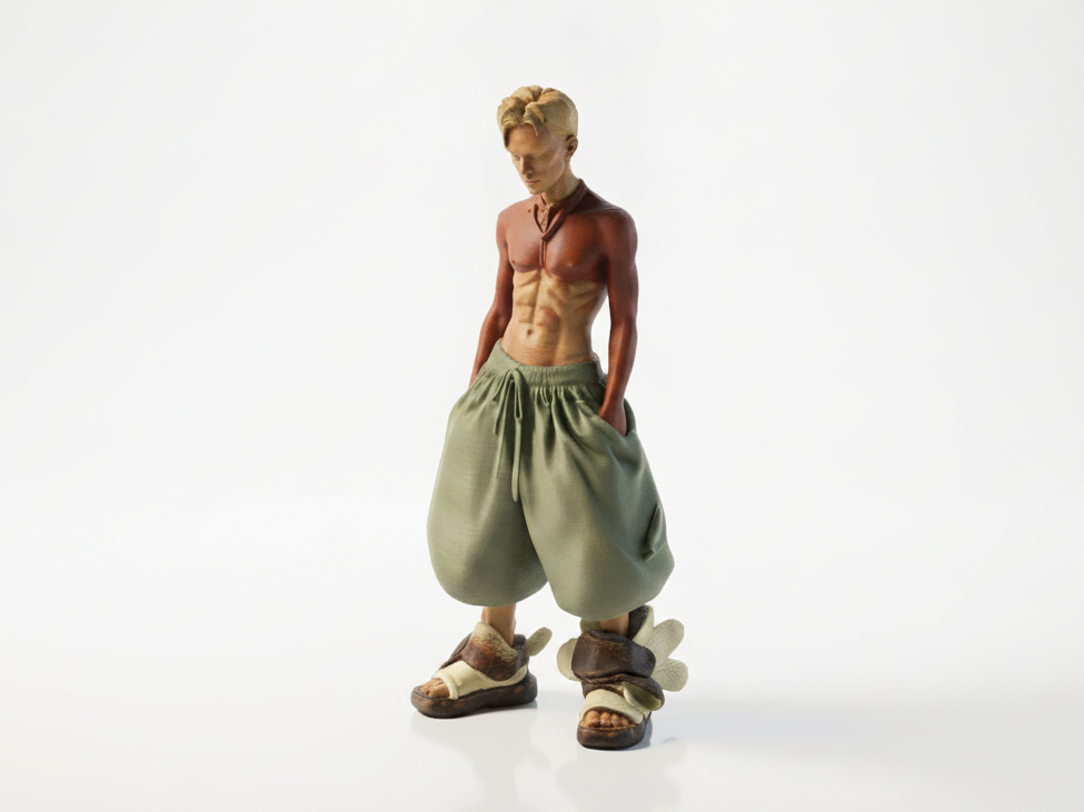 Cool Skinny Guy Figurine Miscellaneous 3D Printable