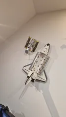 LEGO Discovery Space Shuttle (10283) wall mount by Yvrogne, Download free  STL model