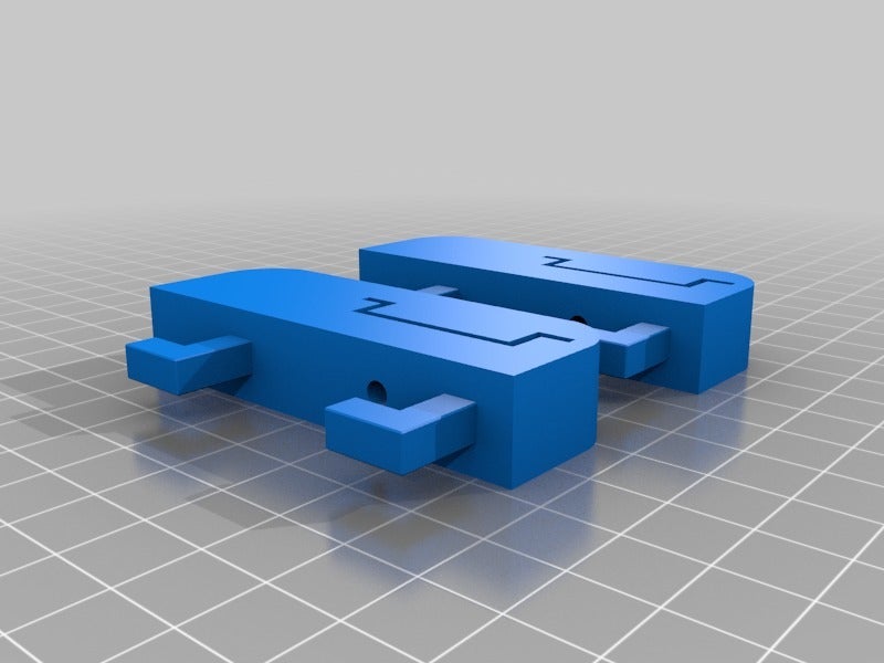 35mm DIN rail mount for IKEA Skadis