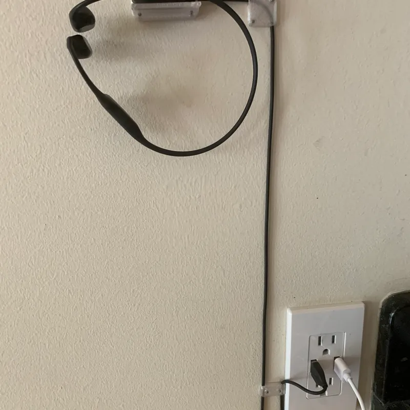 Aftershokz Aeropex Charging Base by weberyap Download free STL model Printables