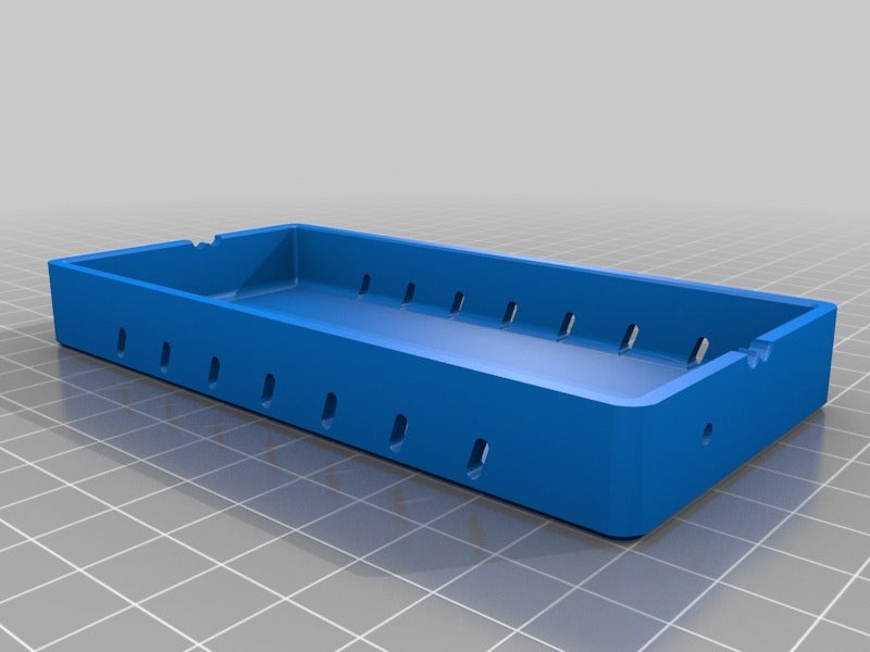 Sonoff basic enclosure - 2-wire top - no button - extra hole