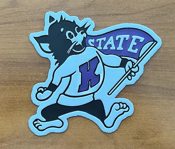 K-State Logos - HueForge