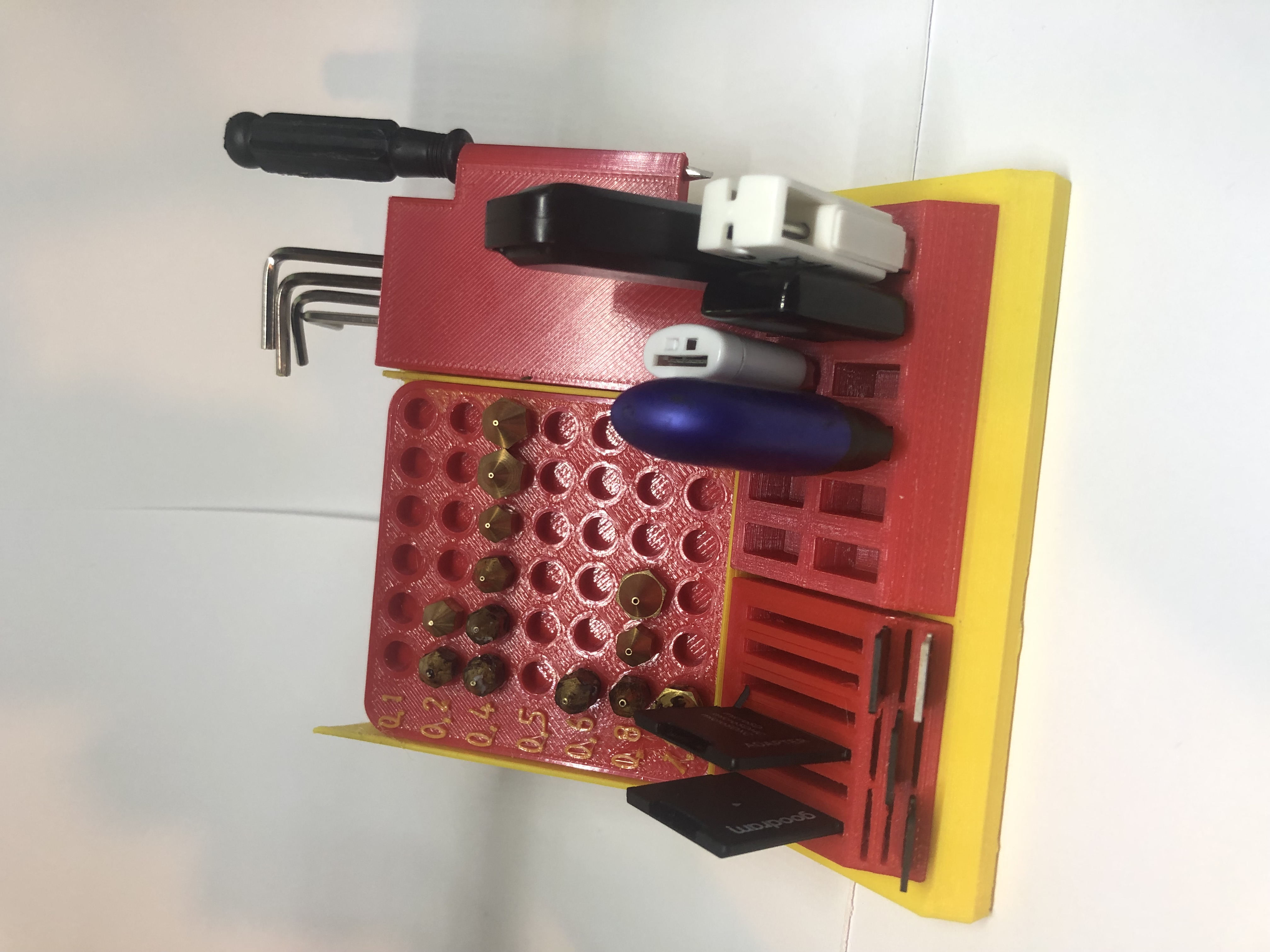Your must have | organizer for printer | nozzel holder | storage | tools | pendrive | Desktop organizer