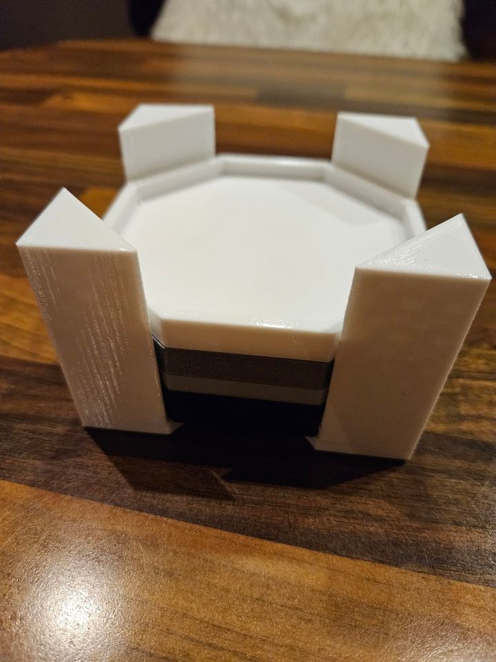 "Basit Coaster" Tasarım (Sadece Plastik Aparattır!!!)