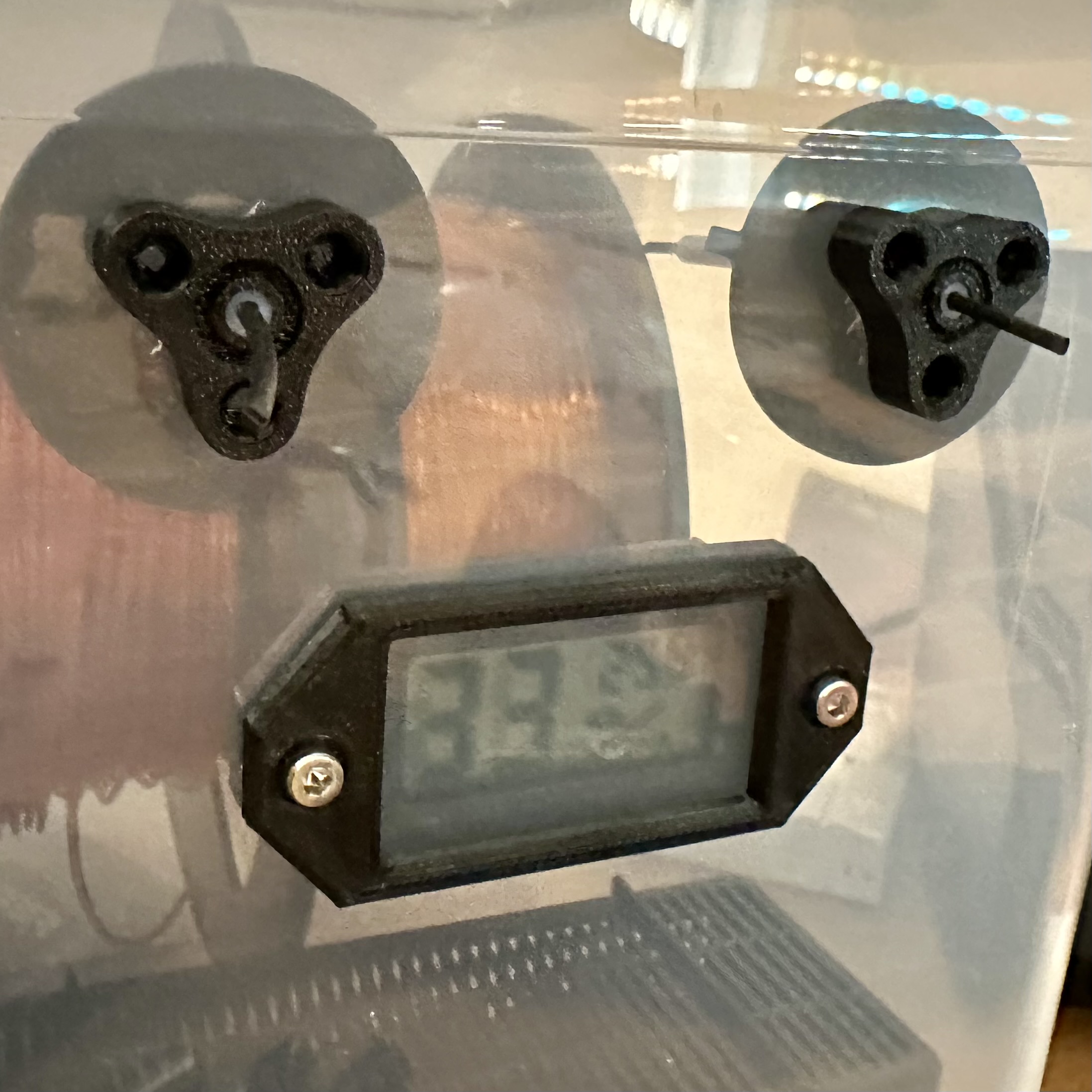 Magnetic Bulkhead for filament dry box 3D model thumbnail