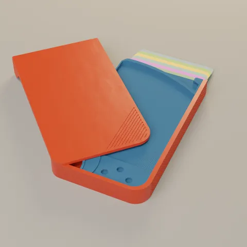 Maker Wallet Redesigned (Magnets, 6 cards, knurling)