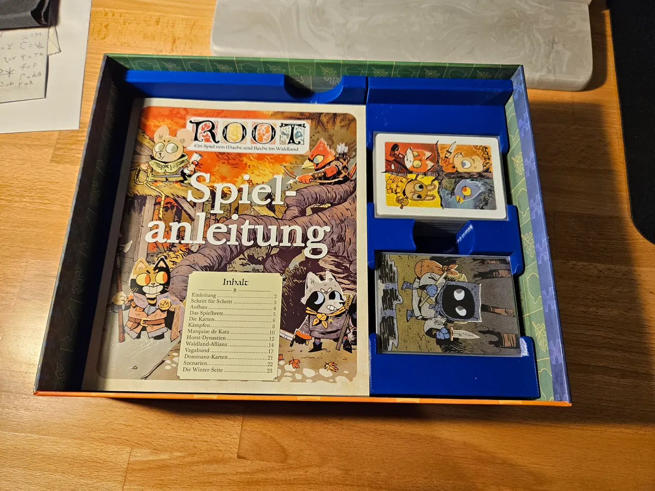 ROOT box insert for sleeved cards by Coloneljesus | Download free