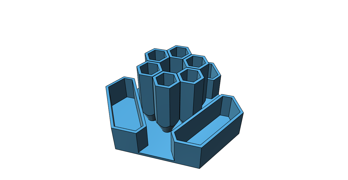 Pencil Holder by REDZC Download free STL model