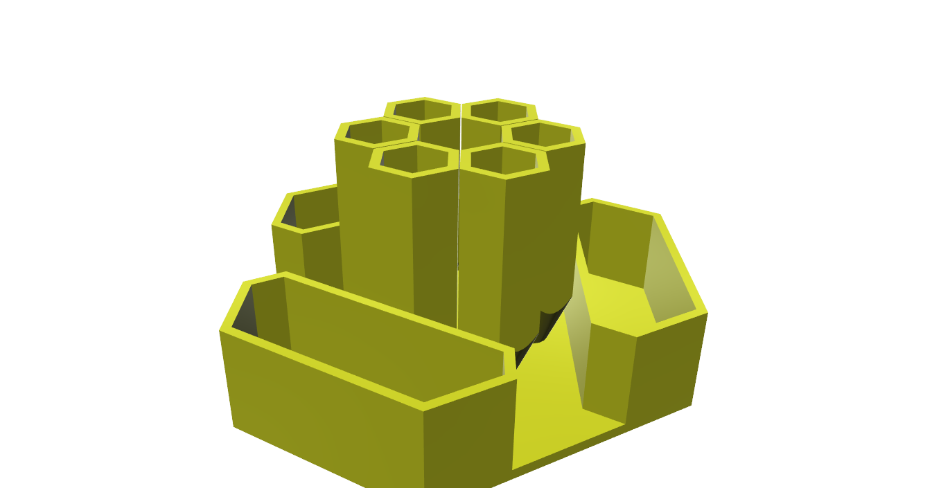 Pencil Holder by REDZC Download free STL model