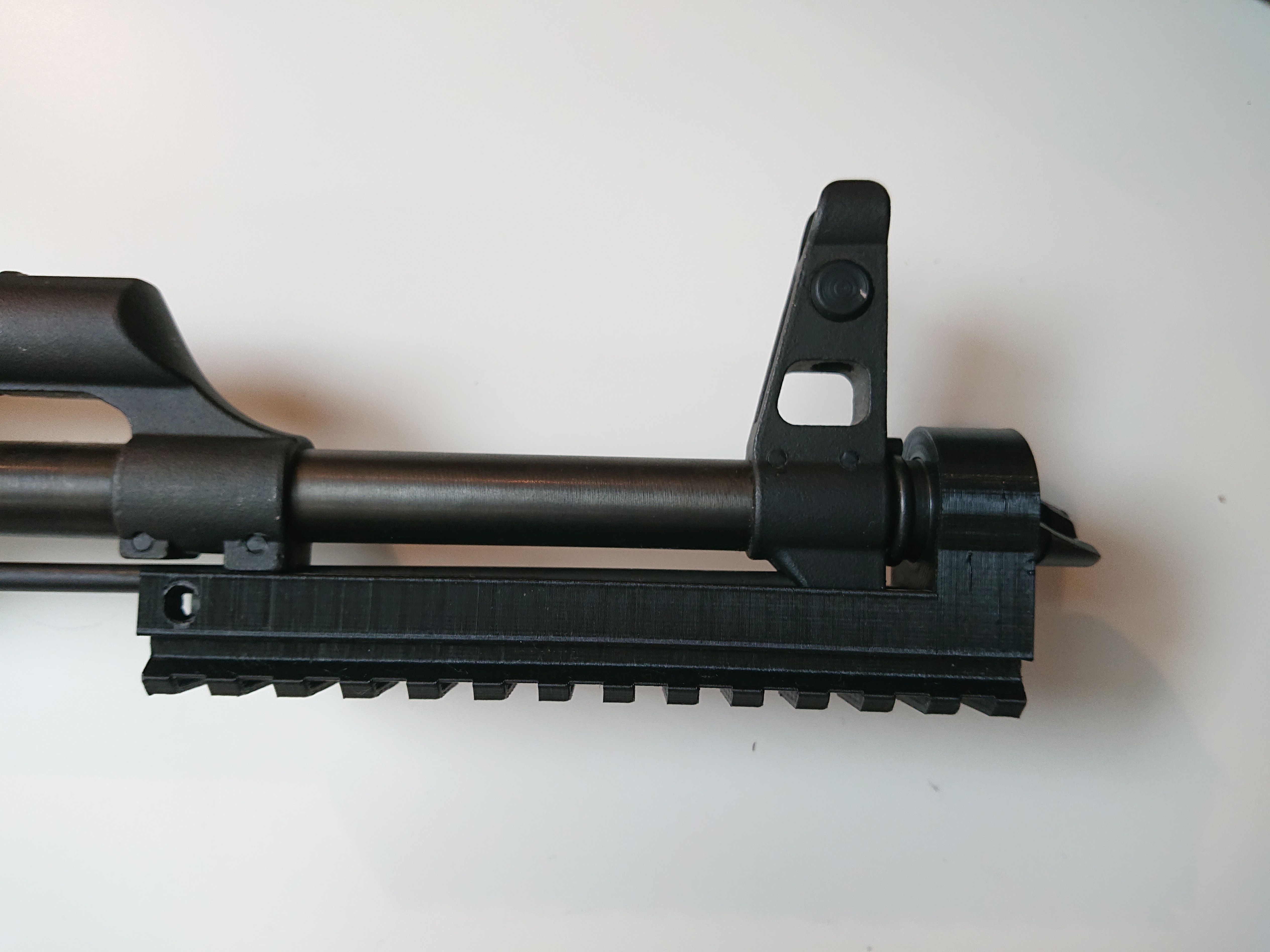 Airsoft ak bayonet lug picatinny rail