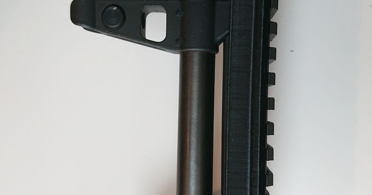 Airsoft ak lug picatinny rail by Jurotom Download free STL