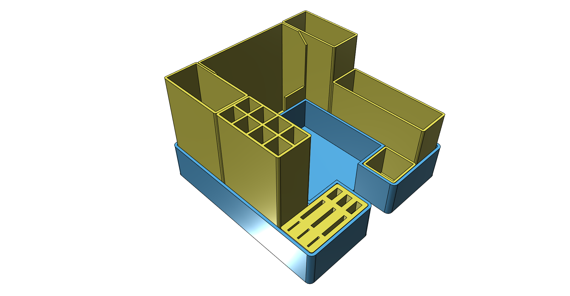 Office Organizer Office Organizers By REDZC Download Free STL Model office-organizer-office-organizers-by-redzc-download-free-stl-model