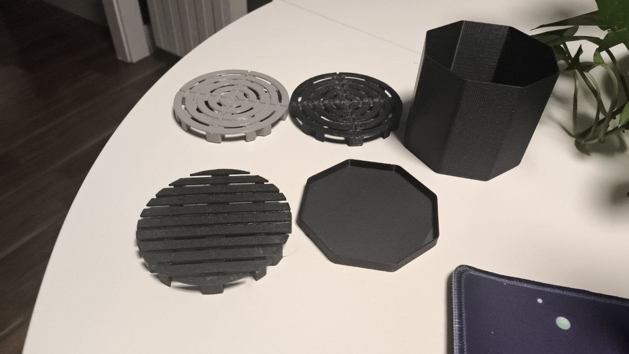 Miniatura 2 do modelo 3D Round pallets (different shapes)