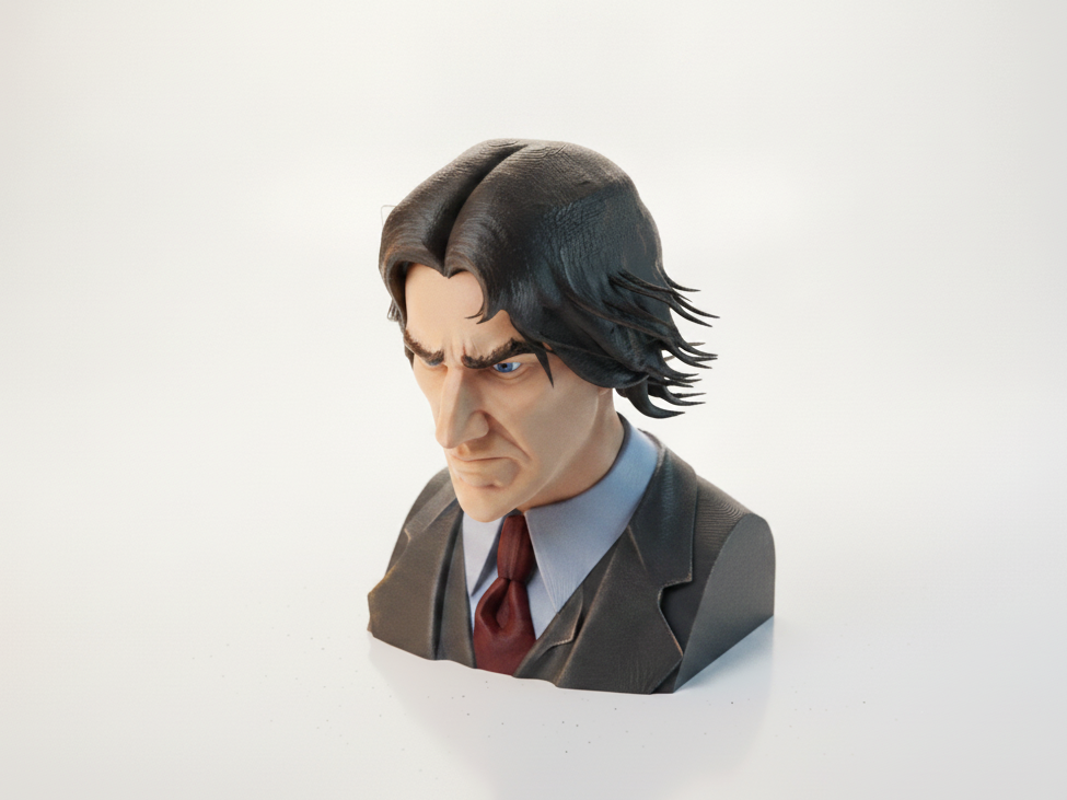 John Wick Bust Movies & TV 3D Printable
