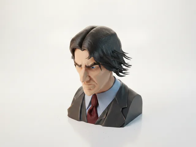 John Wick Bust Movies & TV 3D Printable