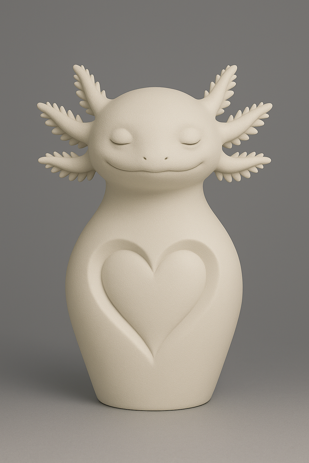 Decor axolotl vase