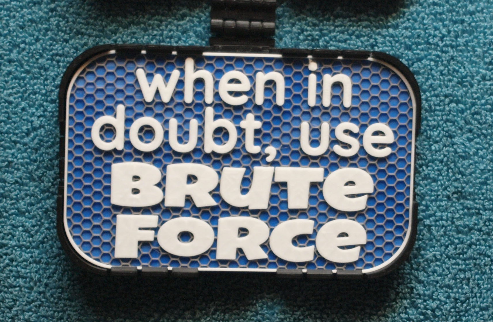 Brute Force sign