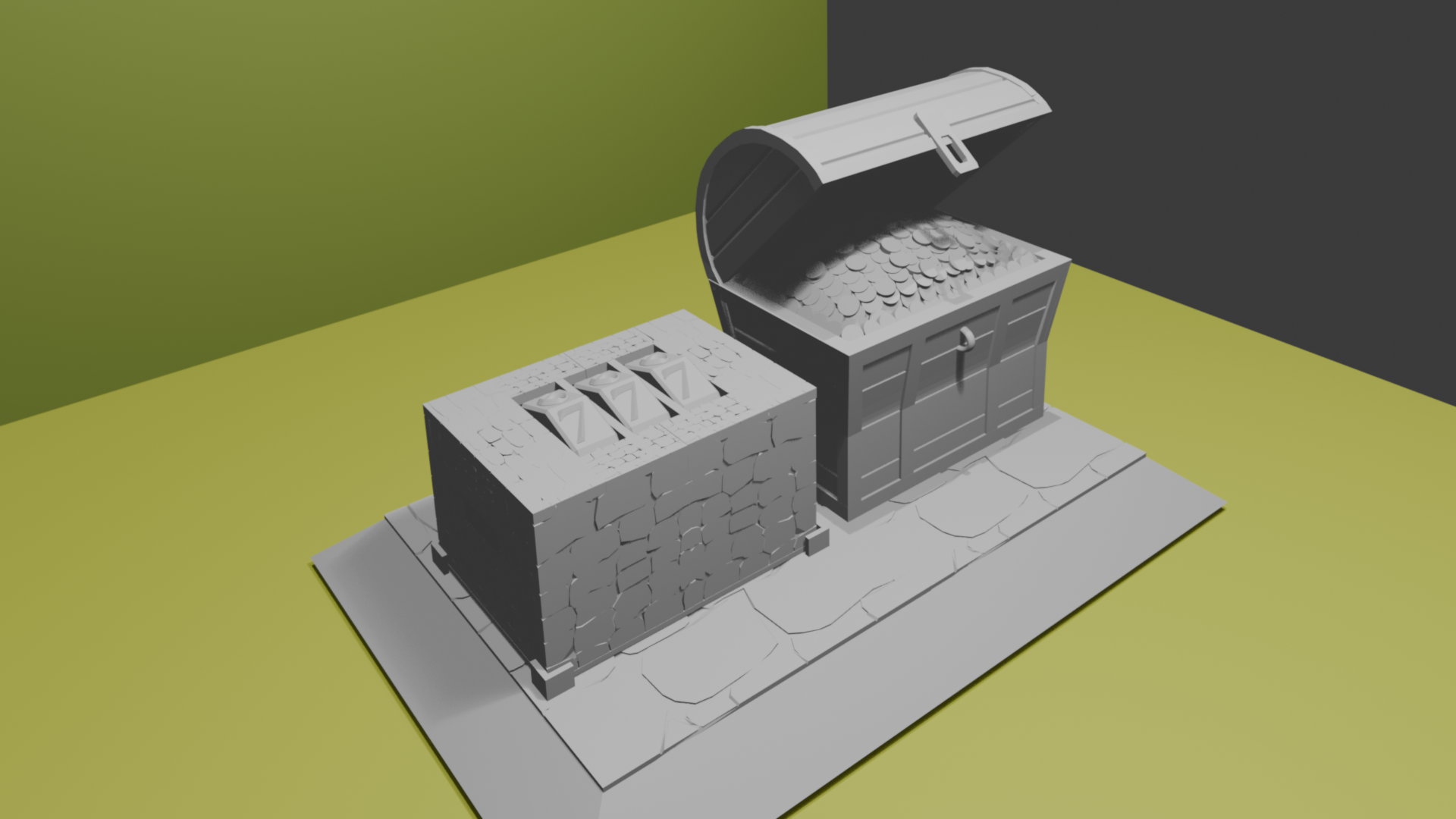 Magic Treasure Token – 3D Printable Treasure Marker — miniatura 6