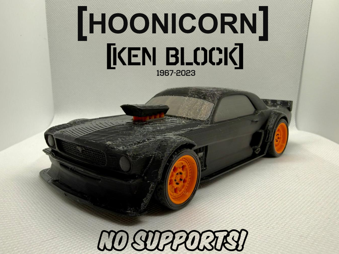 Ford Mustang HOONICORN - Ken Block Tribute (1:24 scale)