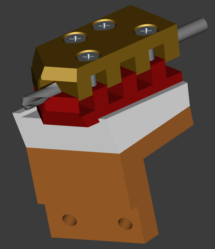 Přípravek na broušení vrtáků - Drill sharpening device