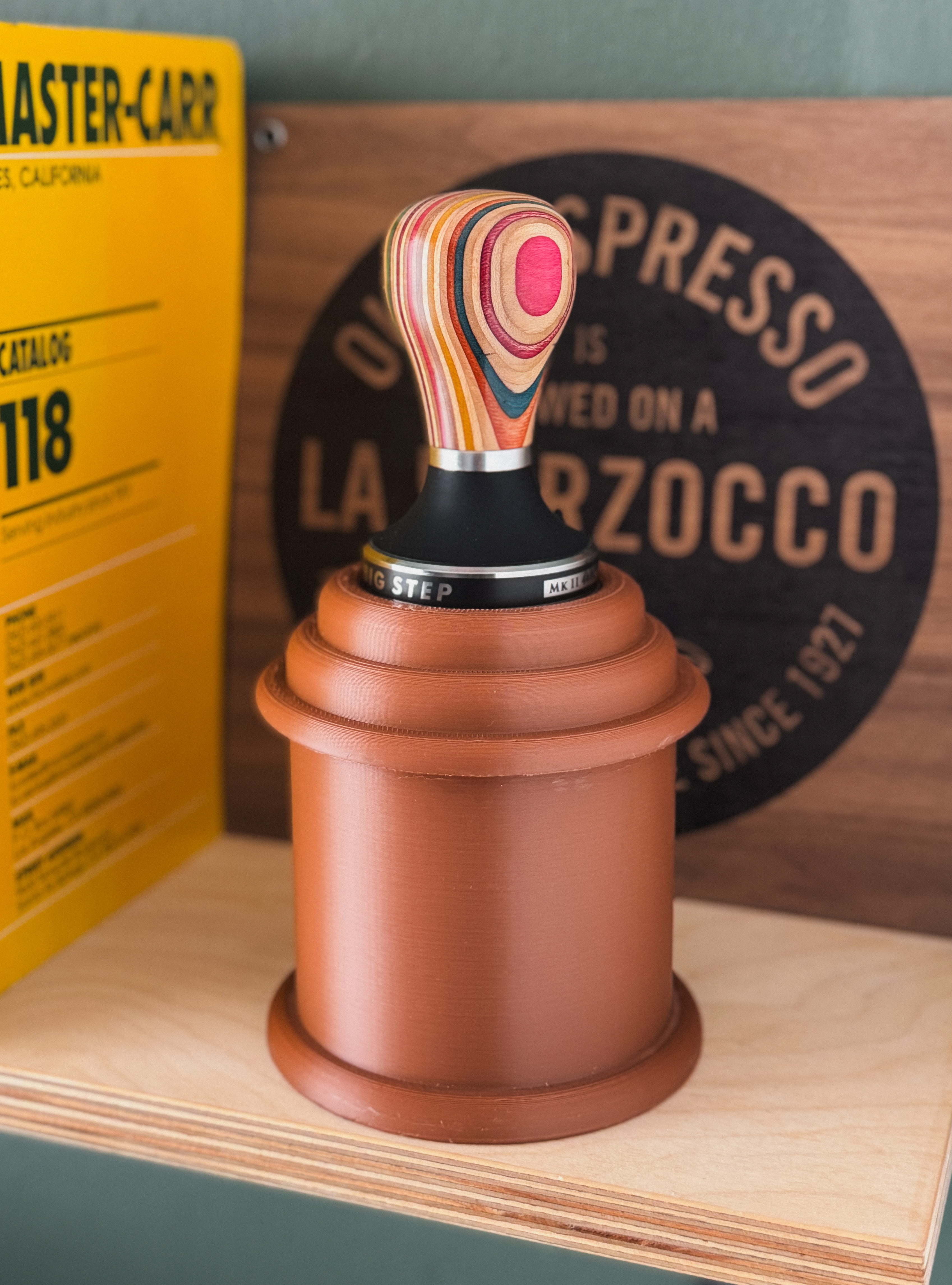 Barista Championship Trophy Coffee Tamper Stand