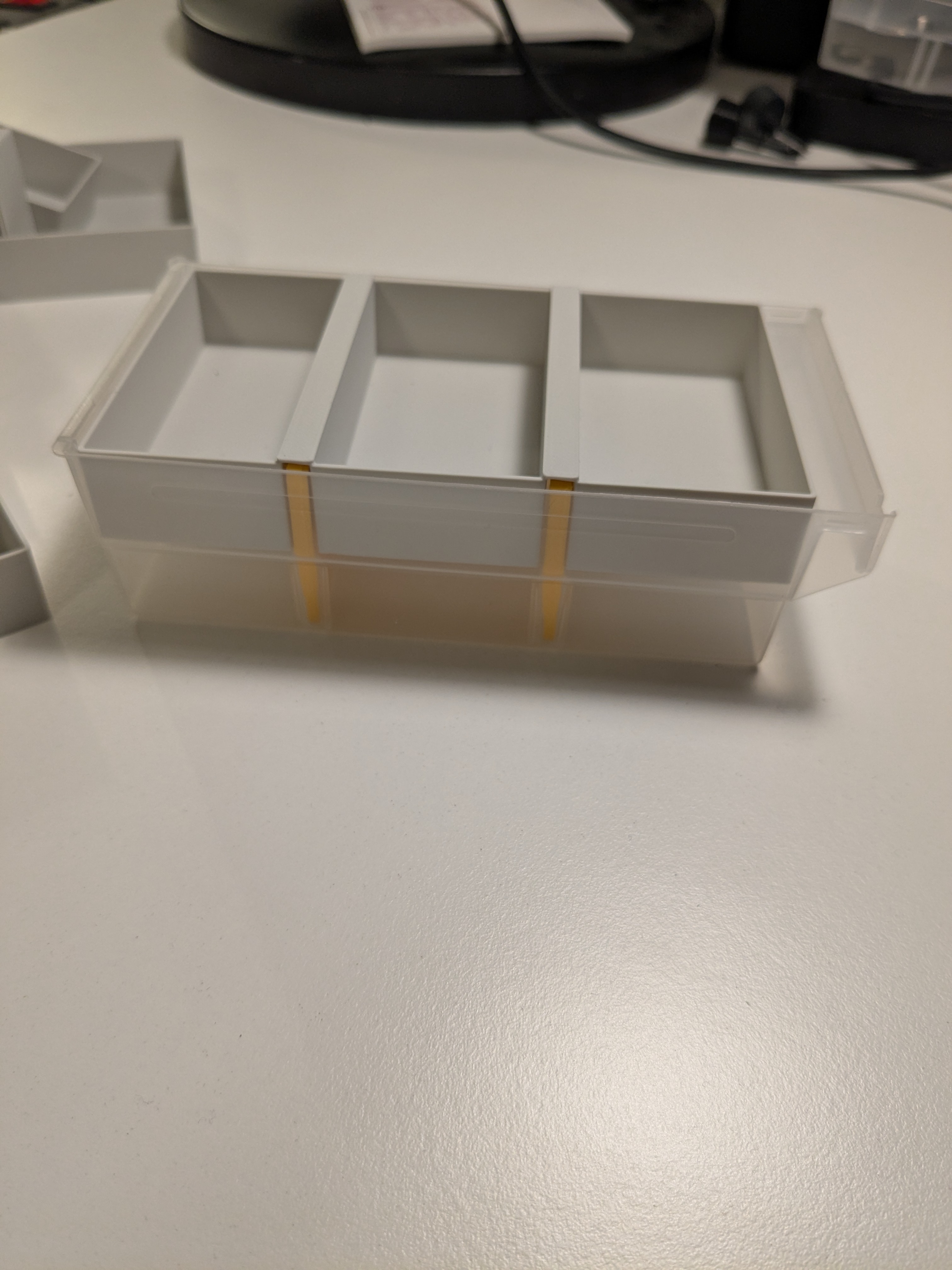 Facheinsätze Workzone 95573 Aldi Allit Kleinteilemagazin 33 Fächer (gelb)