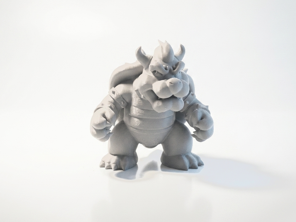 Bowser Figurine Gaming Collectible 3D Printable