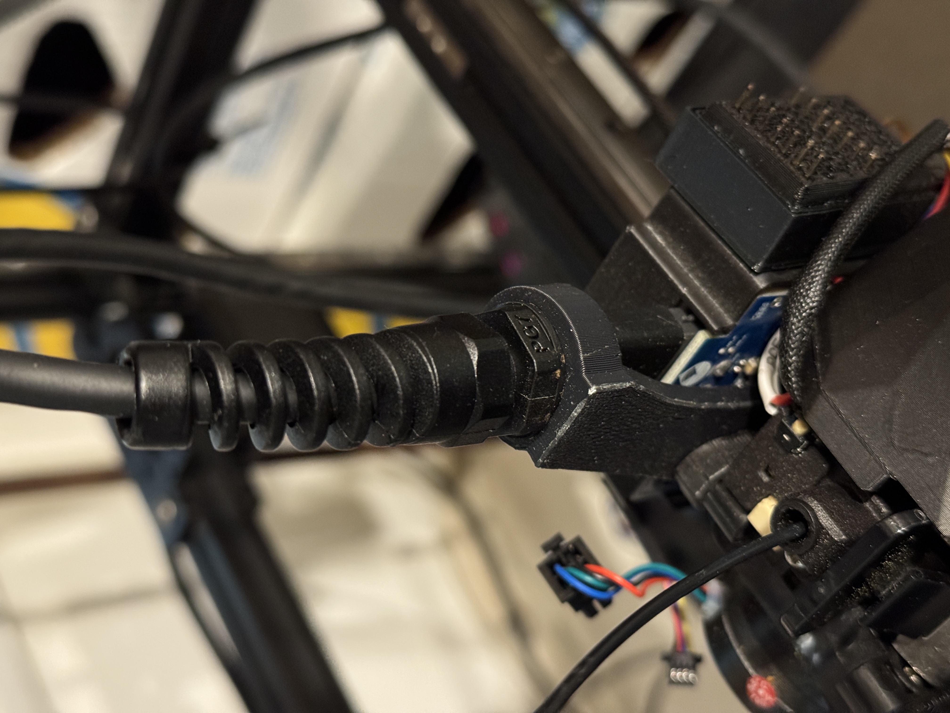 Revo Roto Stealthburner mount remix with PG7 umbilical spacer for Duet ROTO toolboard