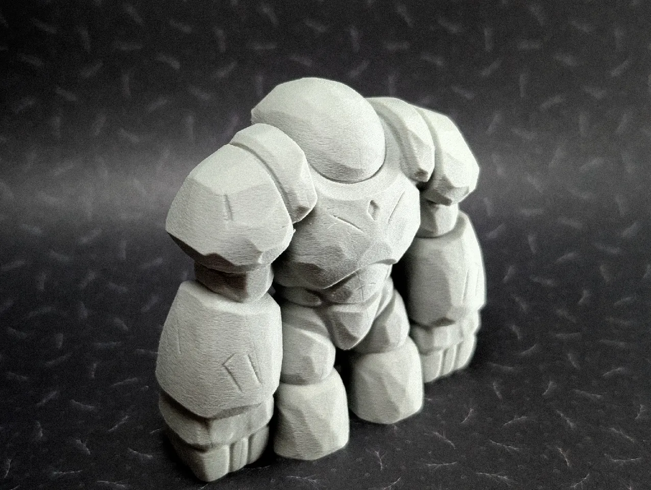 Stone Golem by yap | Download free STL model | Printables.com