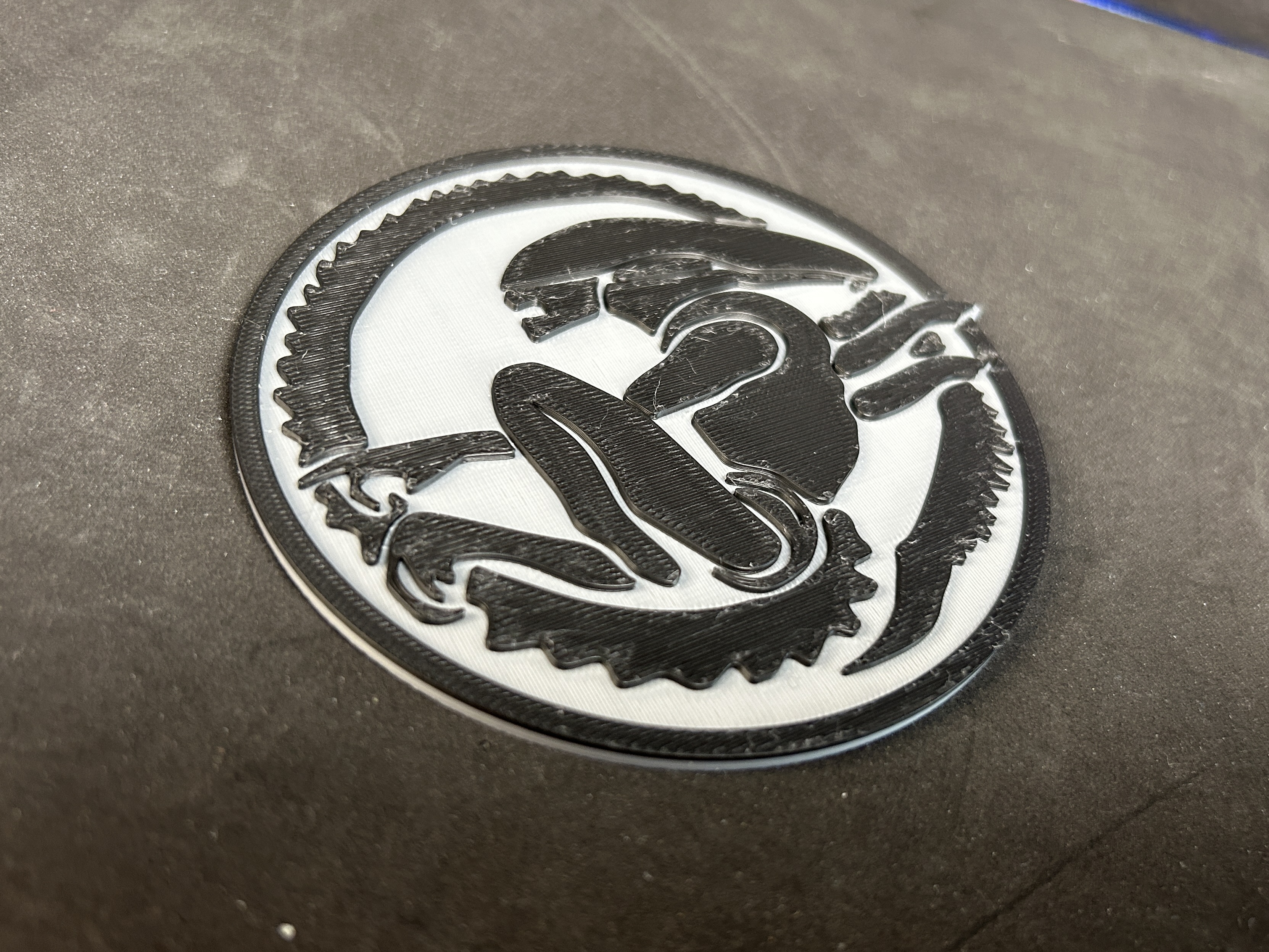 Miniatura 3 do modelo 3D Alien Xenomorph Coasters