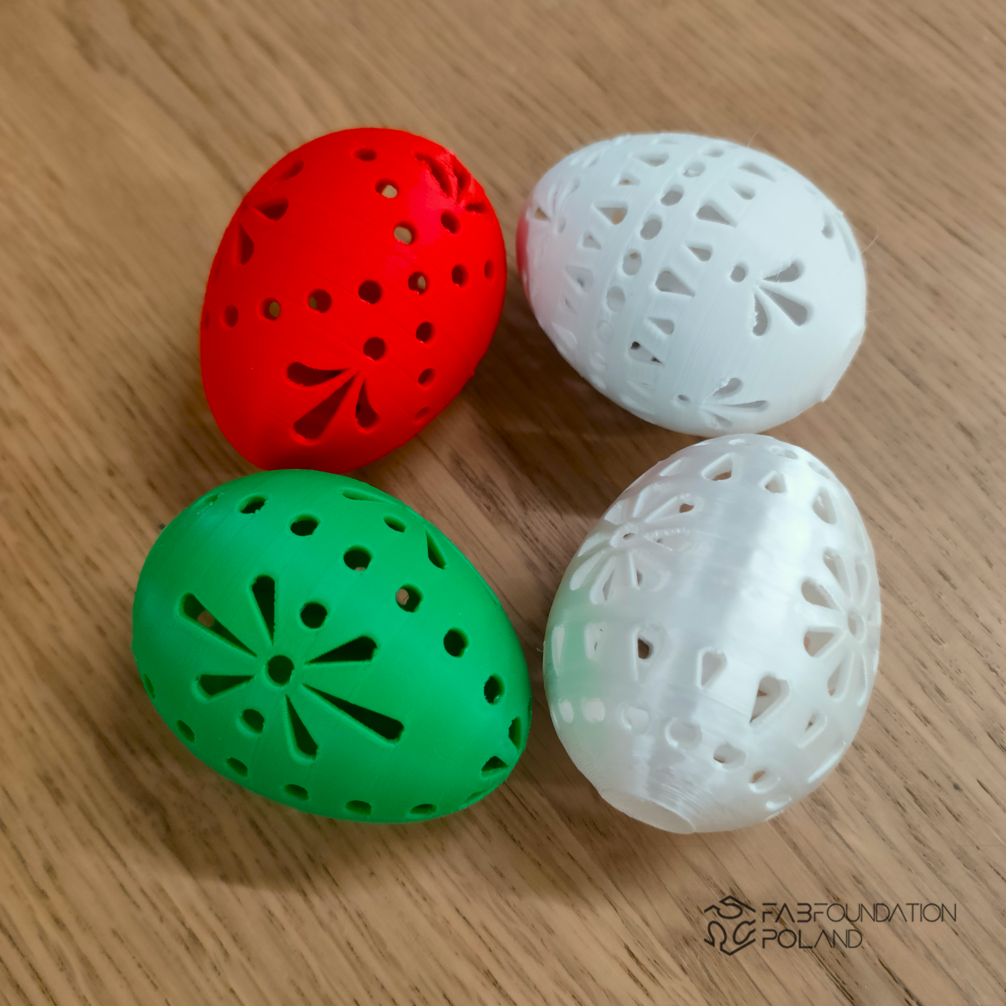 Miniatura 3 do modelo 3D Traditional Patterns Easter Eggs - 3d Printable Set