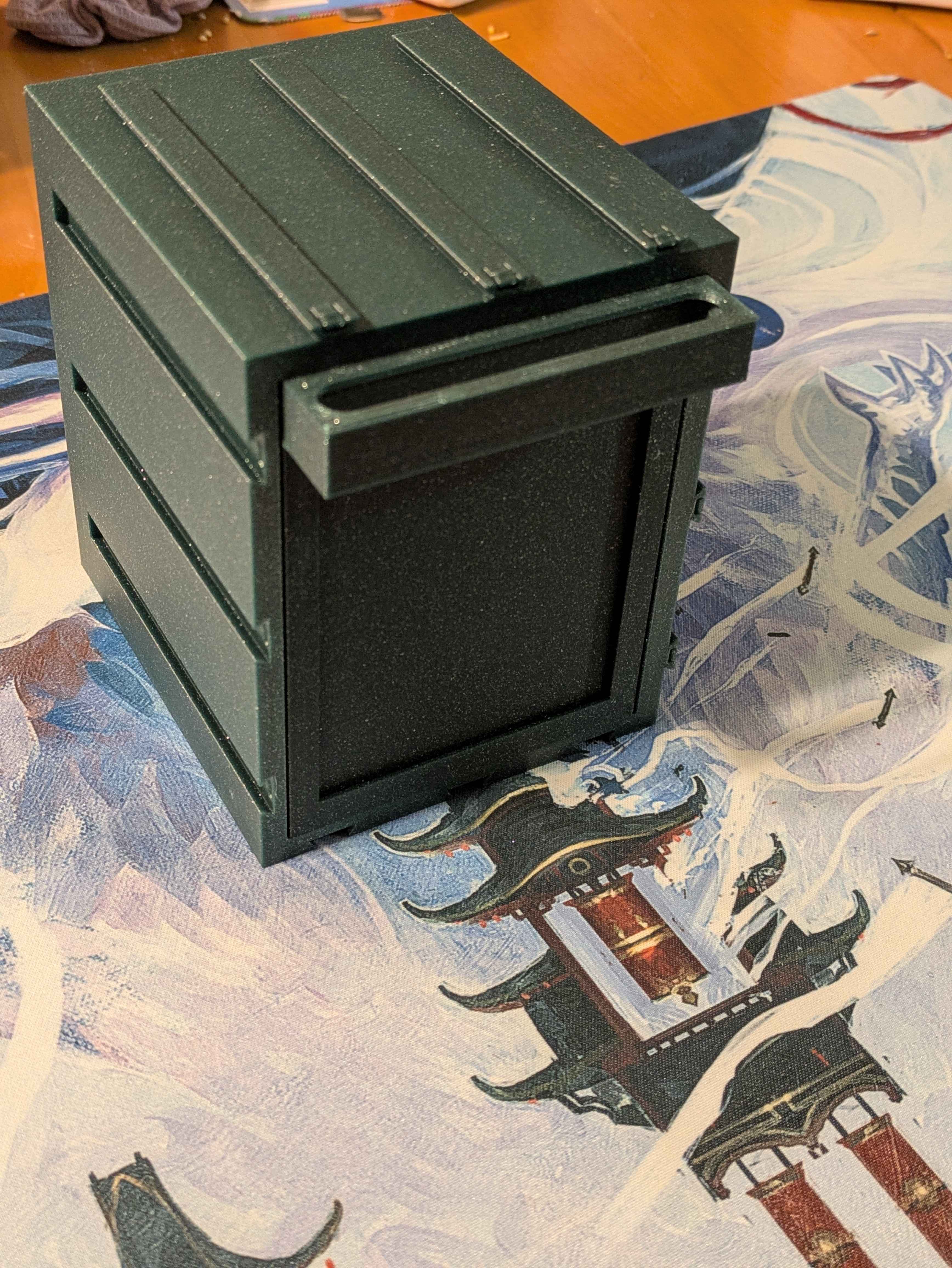 Miniatura 6 do modelo 3D Modular MTG Deck Box System